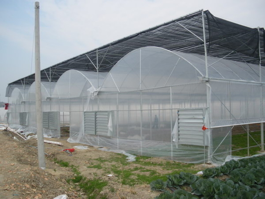 Υπαίθρια HDPE βρεφικών σταθμών εγκαταστάσεων σκιά που πιάνει τη φυτοκομική αγρο προστασία 80% ήλιων