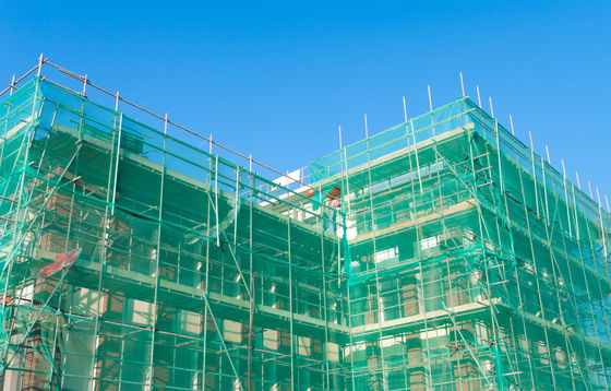 Πράσινο 1m 3m 4m ευρύ πλέγμα συστημάτων συντριμμιών πιάνοντας που πιάνει για τα υλικά σκαλωσιάς 6 τις βελόνες