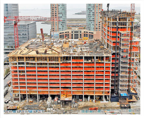 Πορτοκαλιά αλιεία με δίχτυα συντριμμιών ικριωμάτων αλεξίπυρη