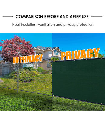 150gsm οθόνη ιδιωτικότητας πλέγματος για τον υπαίθριο ανεμοφράχτη μπαλκονιών μερών γεφυρών