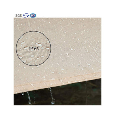 Τριγώνων το υπαίθριο πανί σκιάς ήλιων αέρα αδιάβροχο προσάρμοσε UV ανθεκτικό